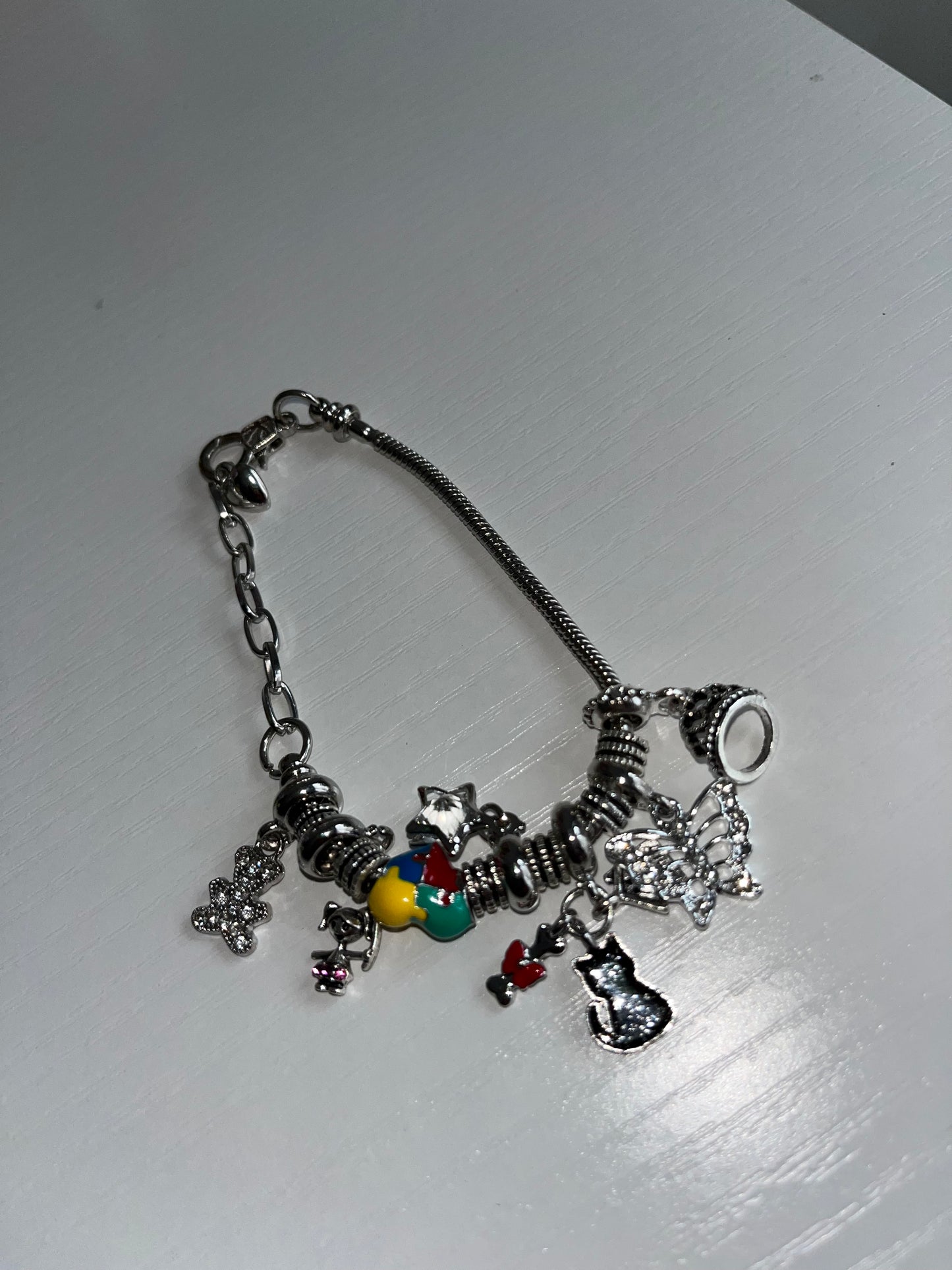 Autism Mom Charm Bracelet