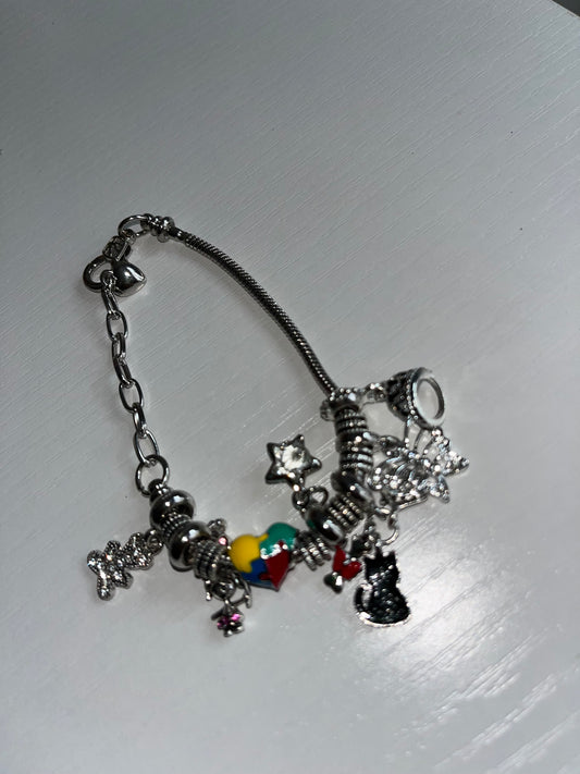 Autism Mom Charm Bracelet