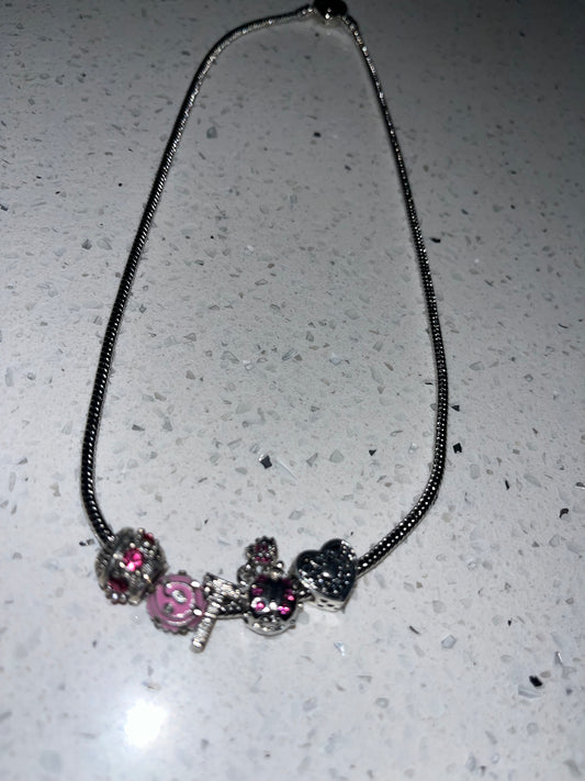 " T "Charm Necklace