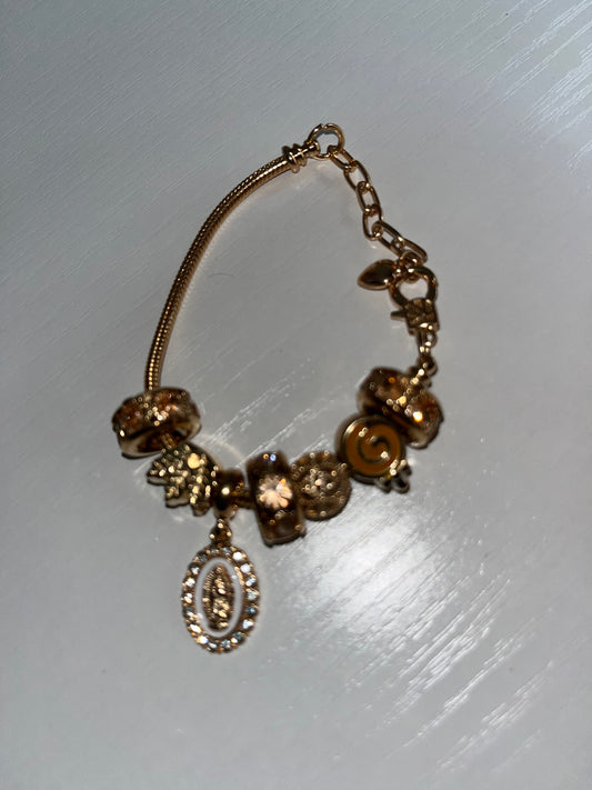 Gold Charm Bracelet