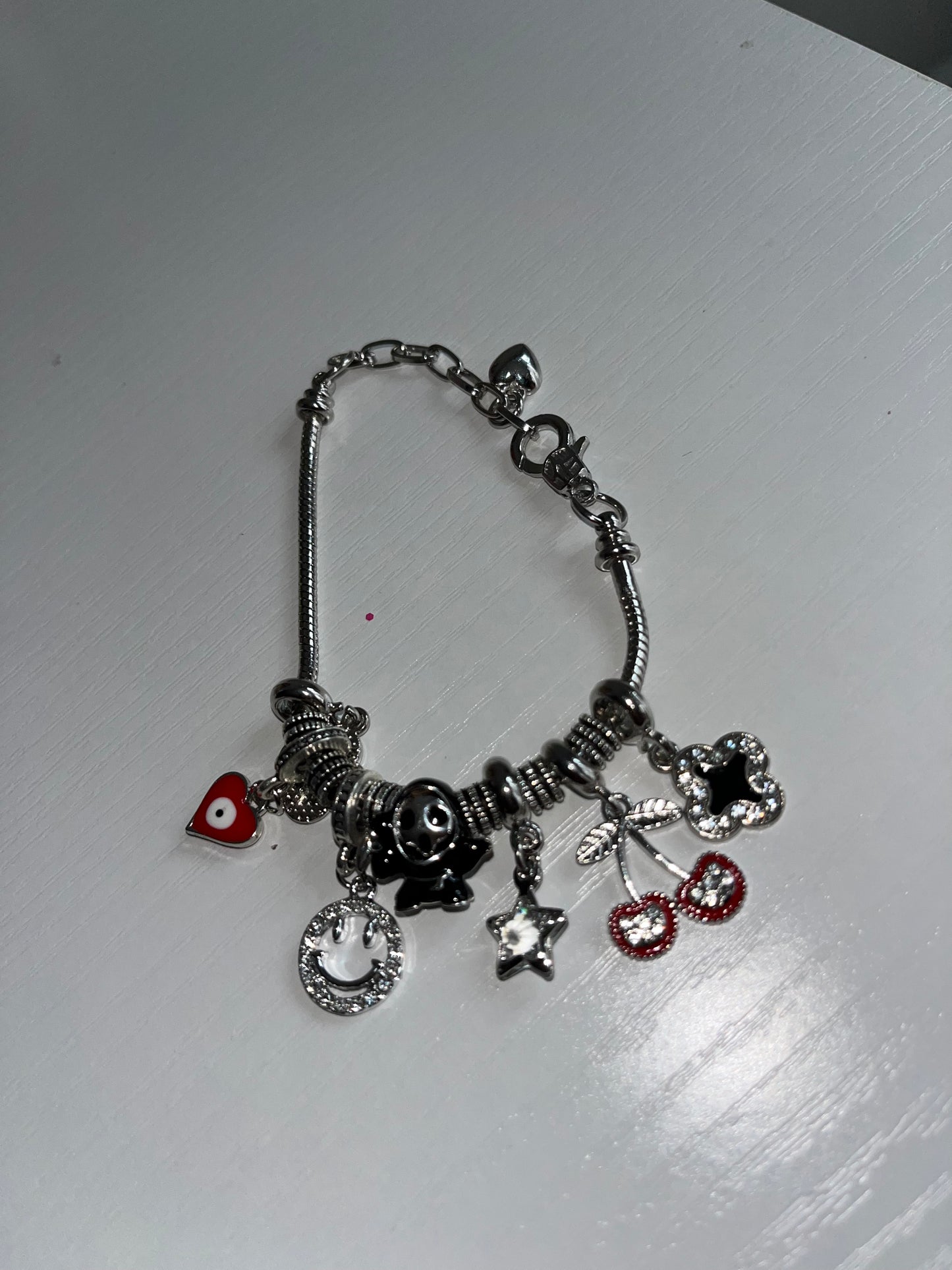 Ghostface Charm Bracelet